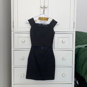 Bec & Bridge Black Mini Dress